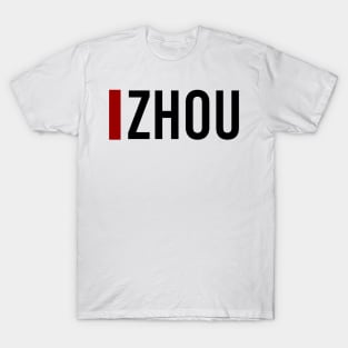 Guanyu Zhou Driver Name - 2022 Season #2 T-Shirt